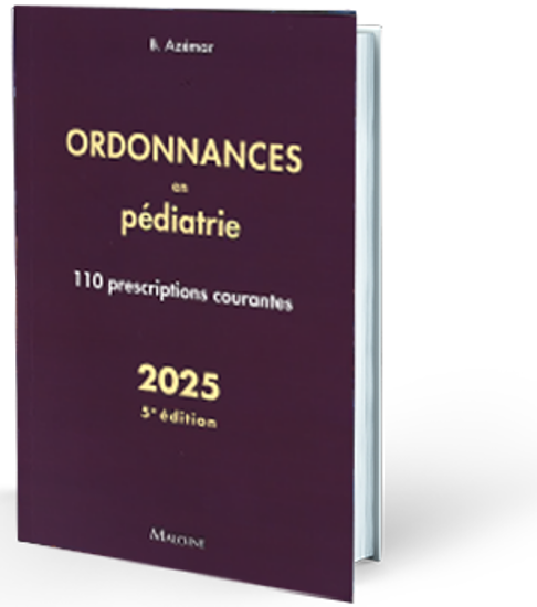 Image sur Ordonnances en pédiatrie 2025 - 5e édition